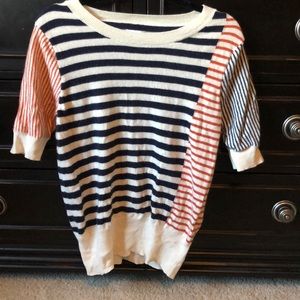 Ll bean half sleeve sweater